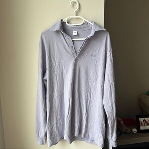 Tna Polo Longsleeve Lavender Small